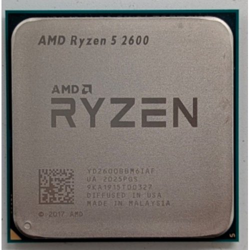 Купить Процессор AMD Ryzen 5 2600 3.4(3.9)GHz 16MB sAM4 Tray (YD2600BBM6IAF) (Восстановлено продавцом, 743546) с проверкой совместимости: обзор, характеристики, цена в Киеве, Днепре, Одессе, Харькове, Украине | интернет-магазин TELEMART.UA фото