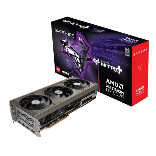 Купить Видеокарта Sapphire Radeon RX 9070 NITRO+ 16384MB (11349-01-20G) с проверкой совместимости: обзор, характеристики, цена в Киеве, Днепре, Одессе, Харькове, Украине | интернет-магазин TELEMART.UA фото