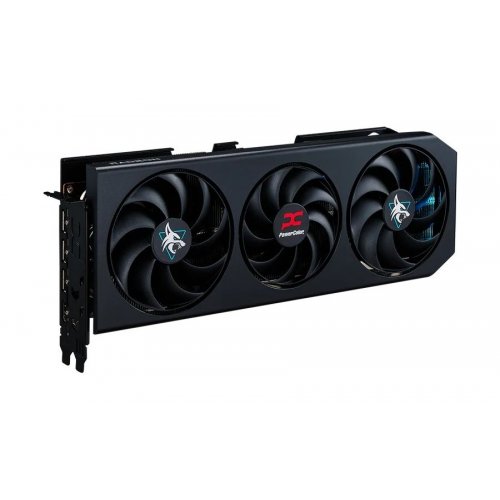 Купить Видеокарта PowerColor Radeon RX 9070 XT Hellhound 16384MB (RX9070XT 16G-L/OC) с проверкой совместимости: обзор, характеристики, цена в Киеве, Днепре, Одессе, Харькове, Украине | интернет-магазин TELEMART.UA фото