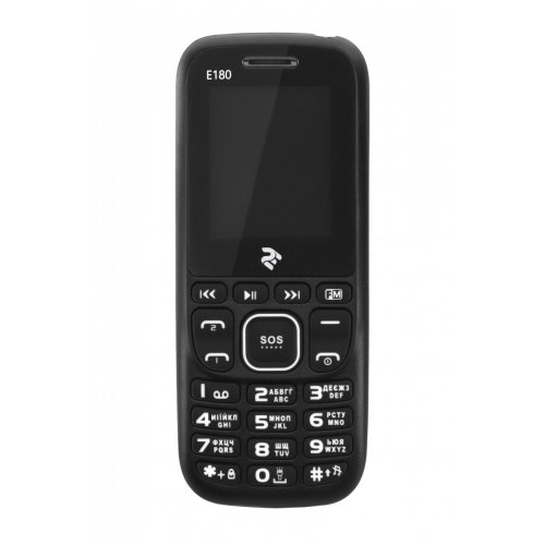 Купить Мобильный телефон 2E E180 Dual Sim Grey - цена в Харькове, Киеве, Днепре, Одессе
в интернет-магазине Telemart фото