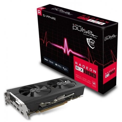 Відеокарта Sapphire Radeon RX 580 PULSE OC 8192MB (11265-05-20G) (Відновлено продавцем, 743574) купити з перевіркою сумісності: огляд, характеристики, ціна у Києві, Львові, Вінниці, Хмельницькому, Івано-Франківську, Україні | інтернет-магазин TELEMART.UA фото