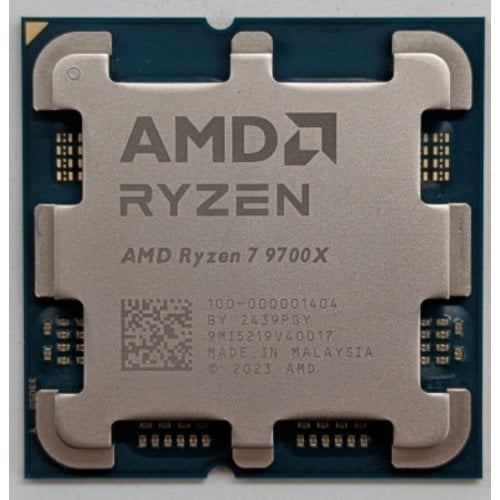 Процесор AMD Ryzen 7 9700X 3.8(5.5)GHz 32MB sAM5 Tray (100-000001404) (Відновлено продавцем, 743581) купити з перевіркою сумісності: огляд, характеристики, ціна у Києві, Львові, Вінниці, Хмельницькому, Івано-Франківську, Україні | інтернет-магазин TELEMART.UA фото