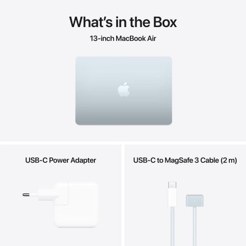 Купити Ноутбук Apple MacBook Air 13.6" M4 16/256GB 2025 (MC6T4) Sky Blue - ціна в Києві, Львові, Вінниці, Хмельницькому, Франківську, Україні | інтернет-магазин TELEMART.UA фото