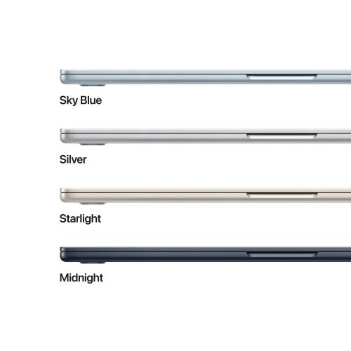 Купити Ноутбук Apple MacBook Air 15.3" M4 24/512GB 2025 (MC6L4) Midnight - ціна в Києві, Львові, Вінниці, Хмельницькому, Франківську, Україні | інтернет-магазин TELEMART.UA фото