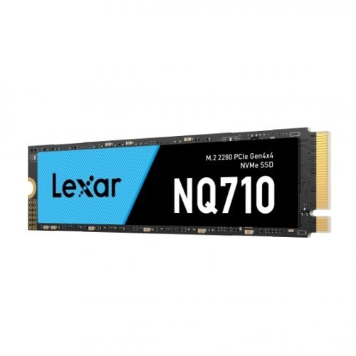 SSD-диск Lexar NQ710 3D NAND 500GB M.2 (2280 PCI-E) NVMe x4 (LNQ710X500G-RNNNG) купити з перевіркою сумісності: огляд, характеристики, ціна у Києві, Львові, Вінниці, Хмельницькому, Івано-Франківську, Україні | інтернет-магазин TELEMART.UA фото