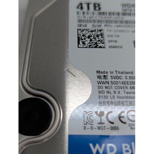 Купить Жесткий диск Western Digital Blue 4TB 64MB 3.5" (WD40EZRZ) (Восстановлено продавцом, 743803) с проверкой совместимости: обзор, характеристики, цена в Киеве, Днепре, Одессе, Харькове, Украине | интернет-магазин TELEMART.UA фото