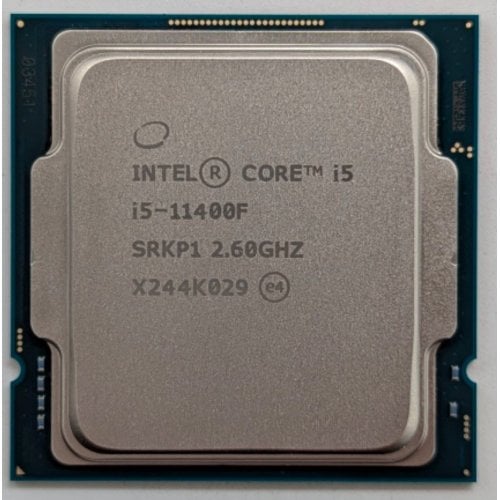 Процесор Intel Core i5-11400F 2.6(4.4)GHz 12MB s1200 Tray (CM8070804497016) (Відновлено продавцем, 743833) купити з перевіркою сумісності: огляд, характеристики, ціна у Києві, Львові, Вінниці, Хмельницькому, Івано-Франківську, Україні | інтернет-магазин TELEMART.UA фото