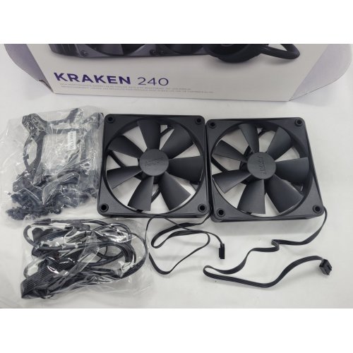 Уцінка готова сво NZXT Kraken 240 (RL-KN240-B1) (Сліди використання, 743845) купити з перевіркою сумісності: огляд, характеристики, ціна у Києві, Львові, Вінниці, Хмельницькому, Івано-Франківську, Україні | інтернет-магазин TELEMART.UA фото