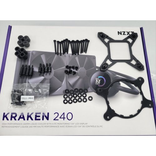 Уцінка готова сво NZXT Kraken 240 (RL-KN240-B1) (Сліди використання, 743845) купити з перевіркою сумісності: огляд, характеристики, ціна у Києві, Львові, Вінниці, Хмельницькому, Івано-Франківську, Україні | інтернет-магазин TELEMART.UA фото