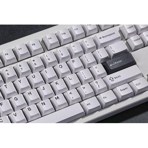 Клавіатура MCHOSE GX87 Ultra RGB Mechanical KTT Vintage White Switch Wireless (MC-GX87-A5) White Electrophoresis купити в Україні: Київ, Львів, Хмельницький, Тернопіль | Низька ціна, відгуки, характеристики від TELEMART фото