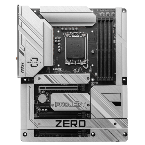 Купить Уценка материнская плата MSI Z790 PROJECT ZERO (s1700, Intel Z790) (Следы использования, 743911) с проверкой совместимости: обзор, характеристики, цена в Киеве, Днепре, Одессе, Харькове, Украине | интернет-магазин TELEMART.UA фото