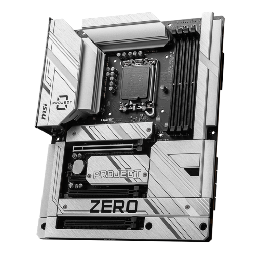 Купить Уценка материнская плата MSI Z790 PROJECT ZERO (s1700, Intel Z790) (Следы использования, 743911) с проверкой совместимости: обзор, характеристики, цена в Киеве, Днепре, Одессе, Харькове, Украине | интернет-магазин TELEMART.UA фото