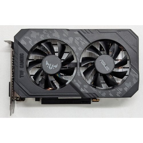 Відеокарта Asus TUF GeForce GTX 1650 SUPER Gaming OC 4096MB (TUF-GTX1650S-O4G-GAMING) (Відновлено продавцем, 743946) купити з перевіркою сумісності: огляд, характеристики, ціна у Києві, Львові, Вінниці, Хмельницькому, Івано-Франківську, Україні | інтернет-магазин TELEMART.UA фото