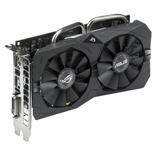 Продати Відеокарта Asus ROG Radeon RX 560 STRIX OC 4096MB (ROG-STRIX-RX560-O4G-EVO-GAMING) за Trade-In у інтернет-магазині Телемарт - Київ, Дніпро, Україна фото