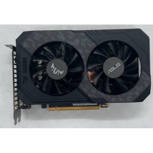 Відеокарта Asus TUF GeForce GTX 1660 OC 6144MB (TUF-GTX1660-O6G-GAMING) (Відновлено продавцем, 744101) купити з перевіркою сумісності: огляд, характеристики, ціна у Києві, Львові, Вінниці, Хмельницькому, Івано-Франківську, Україні | інтернет-магазин TELEMART.UA фото