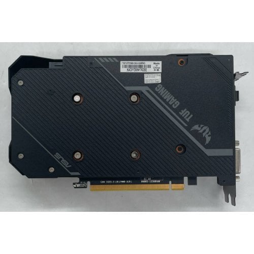 Відеокарта Asus TUF GeForce GTX 1660 OC 6144MB (TUF-GTX1660-O6G-GAMING) (Відновлено продавцем, 744101) купити з перевіркою сумісності: огляд, характеристики, ціна у Києві, Львові, Вінниці, Хмельницькому, Івано-Франківську, Україні | інтернет-магазин TELEMART.UA фото