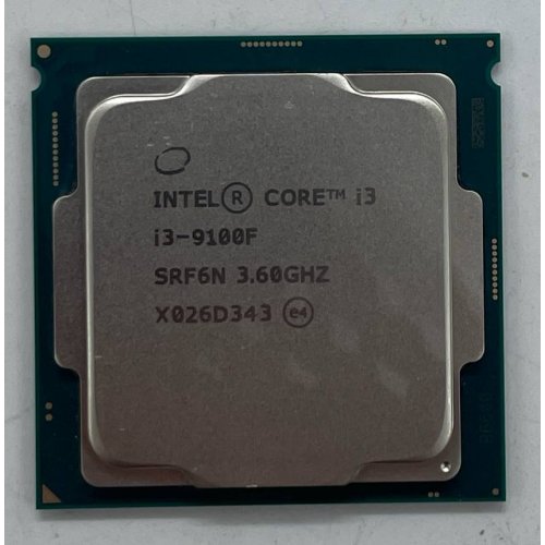 Купить Процессор Intel Core i3-9100F 3.6(4.2)GHz 6MB s1151 Tray (CM8068403358820) (Восстановлено продавцом, 744105) с проверкой совместимости: обзор, характеристики, цена в Киеве, Днепре, Одессе, Харькове, Украине | интернет-магазин TELEMART.UA фото