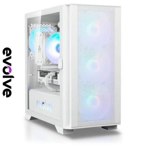 

EVOLVE CyberPart Gold 5H+ (EVCP-G5HR750FN406-D532S1TWH) White