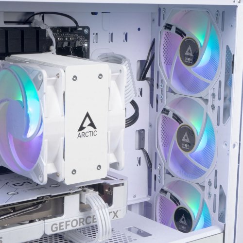 Компьютер EVOLVE CyberPart Gold 5H+ (EVCP-G5HR750FN406-D532S1TWH) White купить в Украине: Киев, Днепр, Харьков, Одесса  | Низкая цена, отзывы, характеристики от TELEMART фото