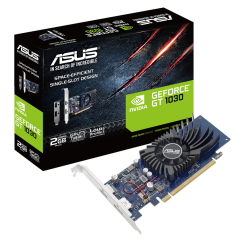 Відеокарта Asus GeForce GT 1030 Low profile 2048MB (GT1030-2G-BRK) (Відновлено продавцем, 744344)