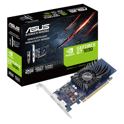 Відеокарта Asus GeForce GT 1030 Low profile 2048MB (GT1030-2G-BRK) (Відновлено продавцем, 744344) купити з перевіркою сумісності: огляд, характеристики, ціна у Києві, Львові, Вінниці, Хмельницькому, Івано-Франківську, Україні | інтернет-магазин TELEMART.UA фото