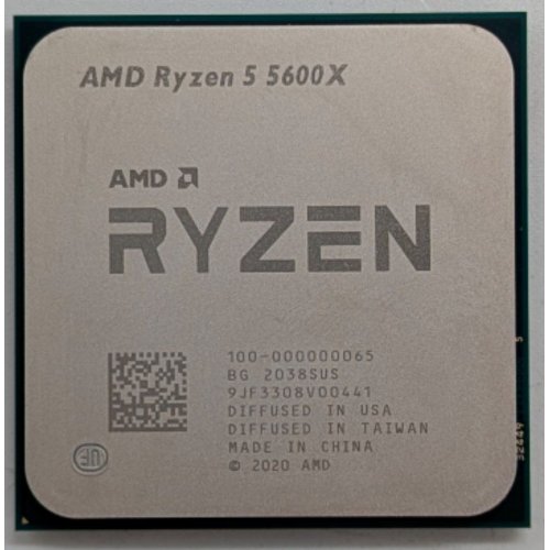 Купить Процессор AMD Ryzen 5 5600X 3.7(4.6)GHz 32MB sAM4 Tray (100-000000065) (Восстановлено продавцом, 744350) с проверкой совместимости: обзор, характеристики, цена в Киеве, Днепре, Одессе, Харькове, Украине | интернет-магазин TELEMART.UA фото