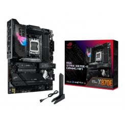 Уцінка материнська плата Asus ROG STRIX X870E-E GAMING WIFI (sAM5, AMD X870E) (Пошкоджено пакування, 744467)