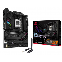 Уценка материнская плата Asus ROG STRIX B650E-F GAMING WIFI (sAM5, AMD B650) (Повреждена упаковка, 744469)