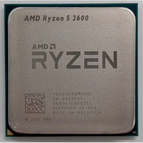 Купить Процессор AMD Ryzen 5 2600 3.4(3.9)GHz 16MB sAM4 Tray (YD2600BBM6IAF) (Восстановлено продавцом, 744479) с проверкой совместимости: обзор, характеристики, цена в Киеве, Днепре, Одессе, Харькове, Украине | интернет-магазин TELEMART.UA фото