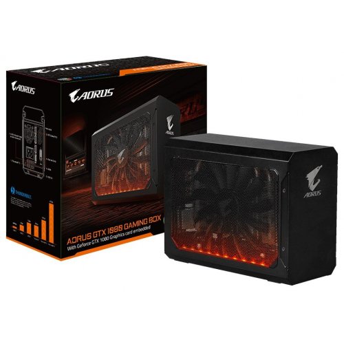 Продать Гейм бокс Gigabyte GeForce GTX 1080 Gaming Box 8192MB (GV-N1080IXEB-8GD) Thunderbolt 3 по Trade-In интернет-магазине Телемарт - Киев, Днепр, Украина фото