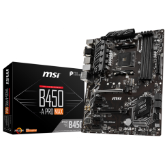 Материнская плата MSI B450-A PRO MAX (sAM4, AMD B450) (Восстановлено продавцом, 744629)