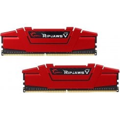 Озп G.Skill DDR4 8GB (2x4GB) 2400Mhz Ripjaws V Red (F4-2400C15D-8GVR) (Відновлено продавцем, 744724)