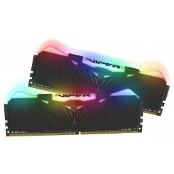 Озп Patriot DDR4 16GB (2x8GB) 3200Mhz Viper RGB (PVR416G320C6K) (Відновлено продавцем, 744730)