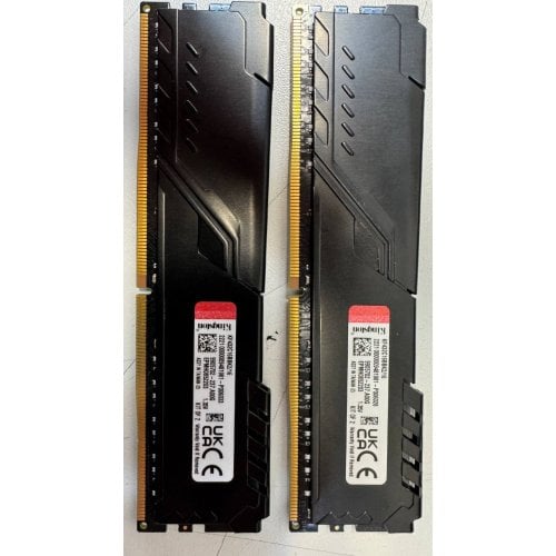 Купить Озу Kingston DDR4 16GB (2x8GB) 3200Mhz FURY Beast Black (KF432C16BBK2/16) (Восстановлено продавцом, 744731) с проверкой совместимости: обзор, характеристики, цена в Киеве, Днепре, Одессе, Харькове, Украине | интернет-магазин TELEMART.UA фото