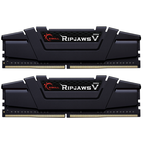 Купить Озу G.Skill DDR4 32GB (2x16GB) 3600Mhz Ripjaws V Black (F4-3600C16D-32GVKC) (Восстановлено продавцом, 744748) с проверкой совместимости: обзор, характеристики, цена в Киеве, Днепре, Одессе, Харькове, Украине | интернет-магазин TELEMART.UA фото