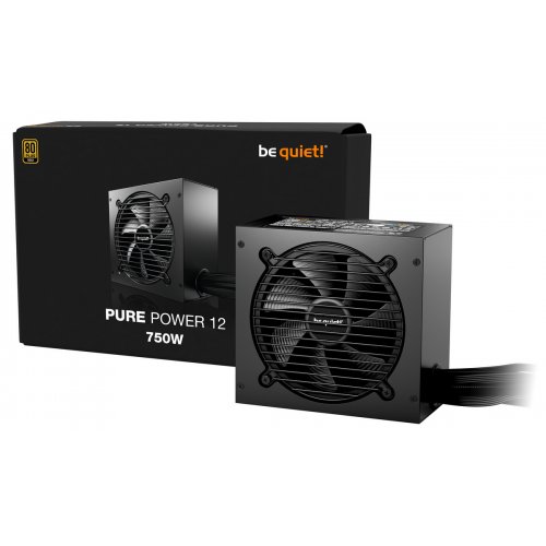 Блок живлення Be Quiet! Pure Power 12 750W (BP003EU) купити з перевіркою сумісності: огляд, характеристики, ціна у Києві, Львові, Вінниці, Хмельницькому, Івано-Франківську, Україні | інтернет-магазин TELEMART.UA фото