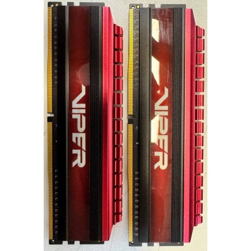 Купить Озу Patriot DDR4 16GB (2x8GB) 3000Mhz Viper 4 Red (PV416G300C6K) (Восстановлено продавцом, 744771) с проверкой совместимости: обзор, характеристики, цена в Киеве, Днепре, Одессе, Харькове, Украине | интернет-магазин TELEMART.UA фото