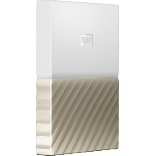 Зовнішній HDD Western Digital My Passport Ultra 2TB (WDBFKT0020BGD-WESN) White/Gold купити в Україні | Telemart фото