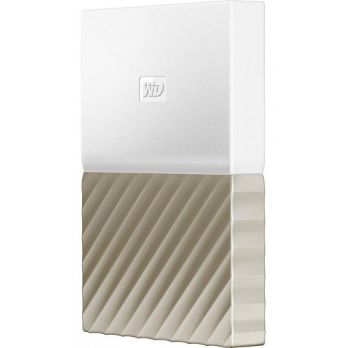 Зовнішній HDD Western Digital My Passport Ultra 2TB (WDBFKT0020BGD-WESN) White/Gold купити в Україні | Telemart фото