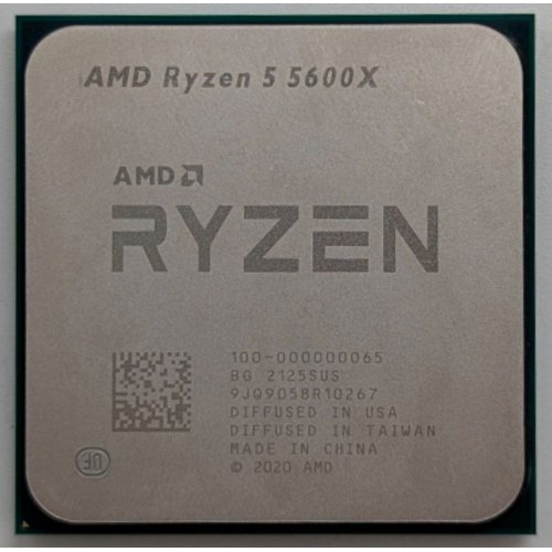 Процесор AMD Ryzen 5 5600X 3.7(4.6)GHz 32MB sAM4 Box (100-100000065BOX) (Відновлено продавцем, 745002) купити з перевіркою сумісності: огляд, характеристики, ціна у Києві, Львові, Вінниці, Хмельницькому, Івано-Франківську, Україні | інтернет-магазин TELEMART.UA фото