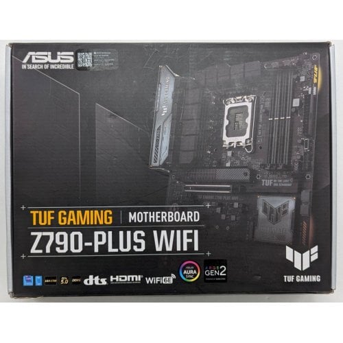 Купить Материнская плата Asus TUF GAMING Z790-PLUS WIFI (s1700, Intel Z790) (Восстановлено продавцом, 745004) с проверкой совместимости: обзор, характеристики, цена в Киеве, Днепре, Одессе, Харькове, Украине | интернет-магазин TELEMART.UA фото