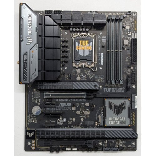 Купить Материнская плата Asus TUF GAMING Z790-PLUS WIFI (s1700, Intel Z790) (Восстановлено продавцом, 745004) с проверкой совместимости: обзор, характеристики, цена в Киеве, Днепре, Одессе, Харькове, Украине | интернет-магазин TELEMART.UA фото