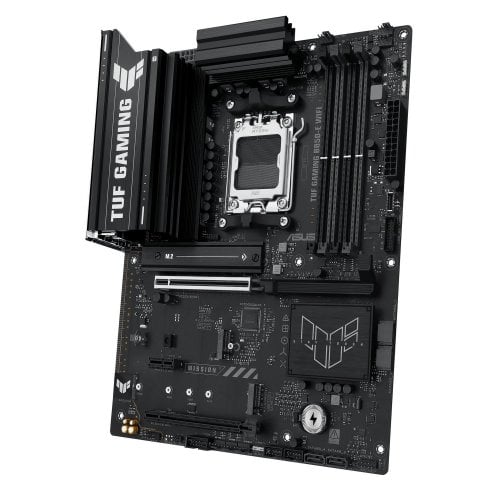 Купить Материнская плата Asus TUF GAMING B850-E WIFI (sAM5, AMD B850) с проверкой совместимости: обзор, характеристики, цена в Киеве, Днепре, Одессе, Харькове, Украине | интернет-магазин TELEMART.UA фото