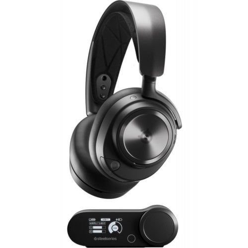 Купити Уцінка навушники SteelSeries Arctis Nova Pro Wireless (61520) Black (вскрите пакування, 745082) - ціна в Києві, Львові, Вінниці, Хмельницькому, Франківську, Україні | інтернет-магазин TELEMART.UA фото