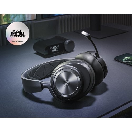 Купити Уцінка навушники SteelSeries Arctis Nova Pro Wireless (61520) Black (вскрите пакування, 745082) - ціна в Києві, Львові, Вінниці, Хмельницькому, Франківську, Україні | інтернет-магазин TELEMART.UA фото