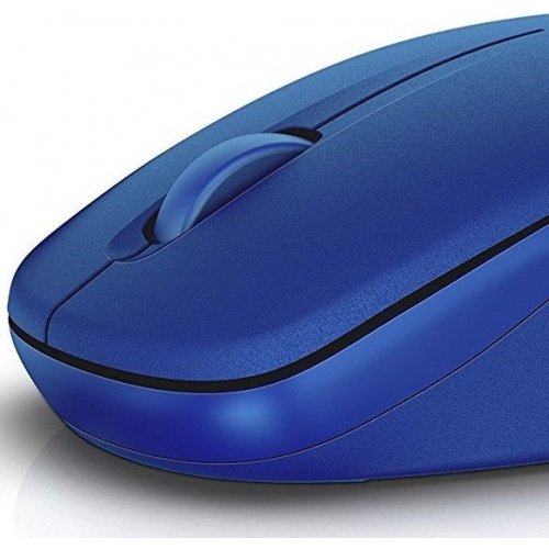 Купити Миша Dell Wireless Mouse WM126 (570-AAQF) Blue - ціна в Києві, Львові, Вінниці, Хмельницькому, Франківську, Україні | інтернет-магазин TELEMART.UA фото