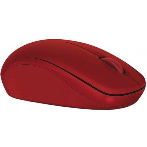 Купити Миша Dell Wireless Mouse WM126 (570-AAQE) Red - ціна в Києві, Львові, Вінниці, Хмельницькому, Франківську, Україні | інтернет-магазин TELEMART.UA фото