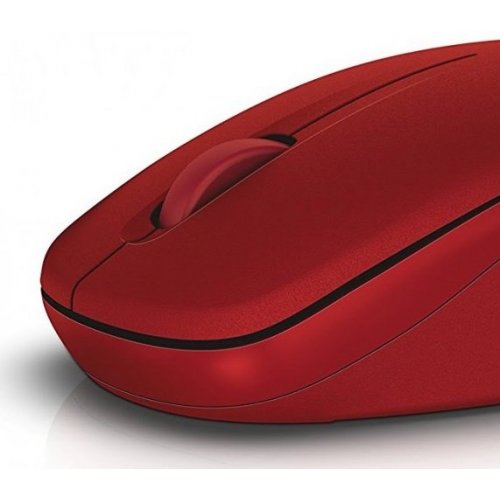 Купить Мышка Dell Wireless Mouse WM126 (570-AAQE) Red - цена в Харькове, Киеве, Днепре, Одессе
в интернет-магазине Telemart фото