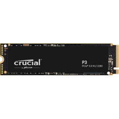 Ssd-диск Crucial P3 3D NAND 1TB M.2 (2280 PCI-E) (CT1000P3SSD8) (Восстановлено продавцом, 745228)