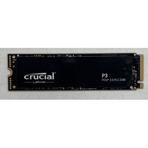 Ssd-диск Crucial P3 3D NAND 1TB M.2 (2280 PCI-E) (CT1000P3SSD8) (Відновлено продавцем, 745228) купити з перевіркою сумісності: огляд, характеристики, ціна у Києві, Львові, Вінниці, Хмельницькому, Івано-Франківську, Україні | інтернет-магазин TELEMART.UA фото